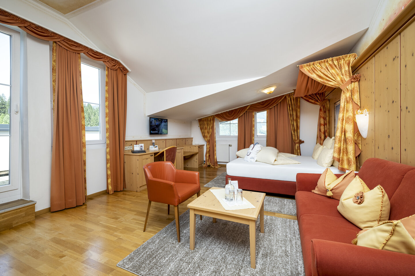 Zimmer im Schlosshotel Lacknerhof in Flachau