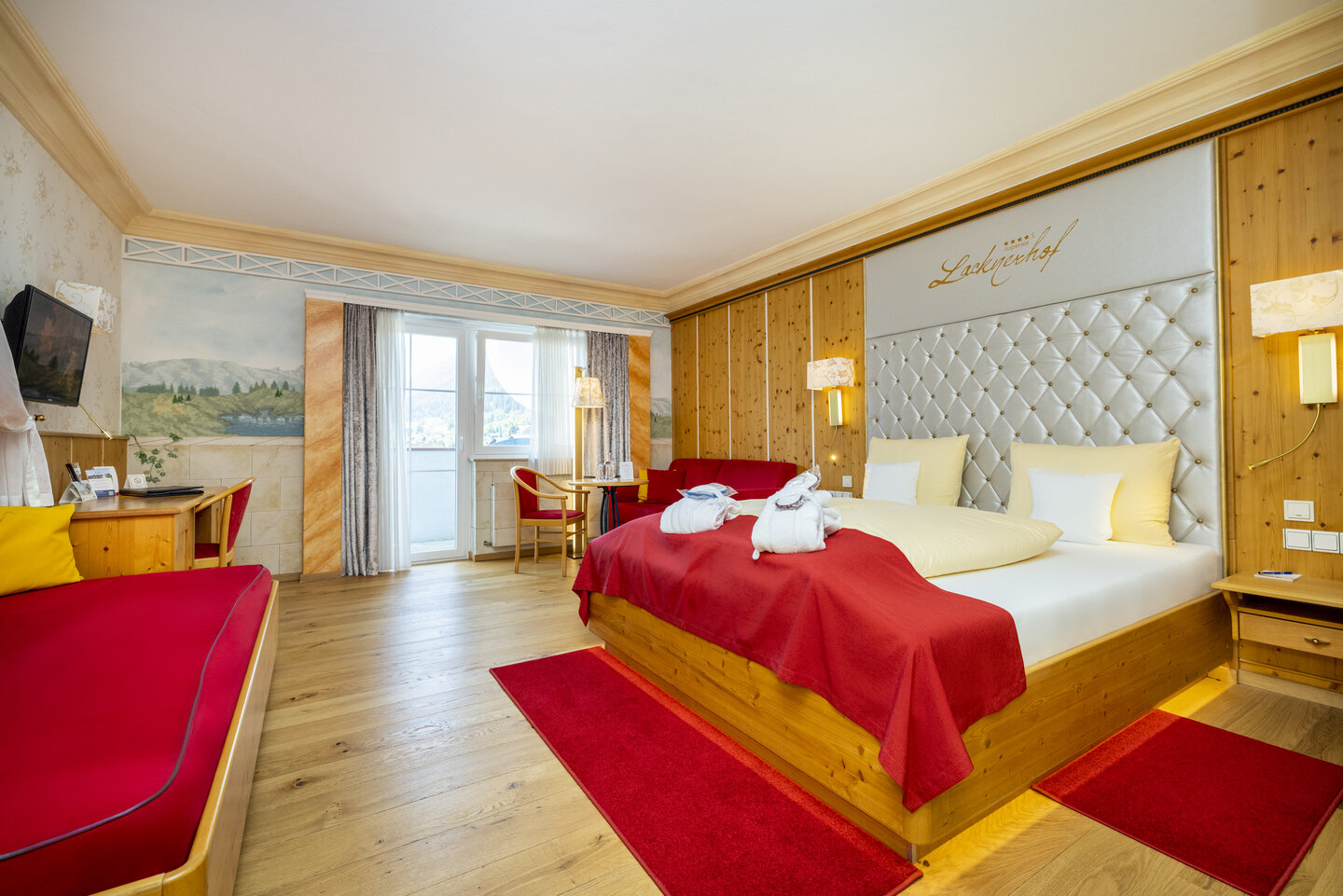 Zimmer im Schlosshotel Lacknerhof in Flachau