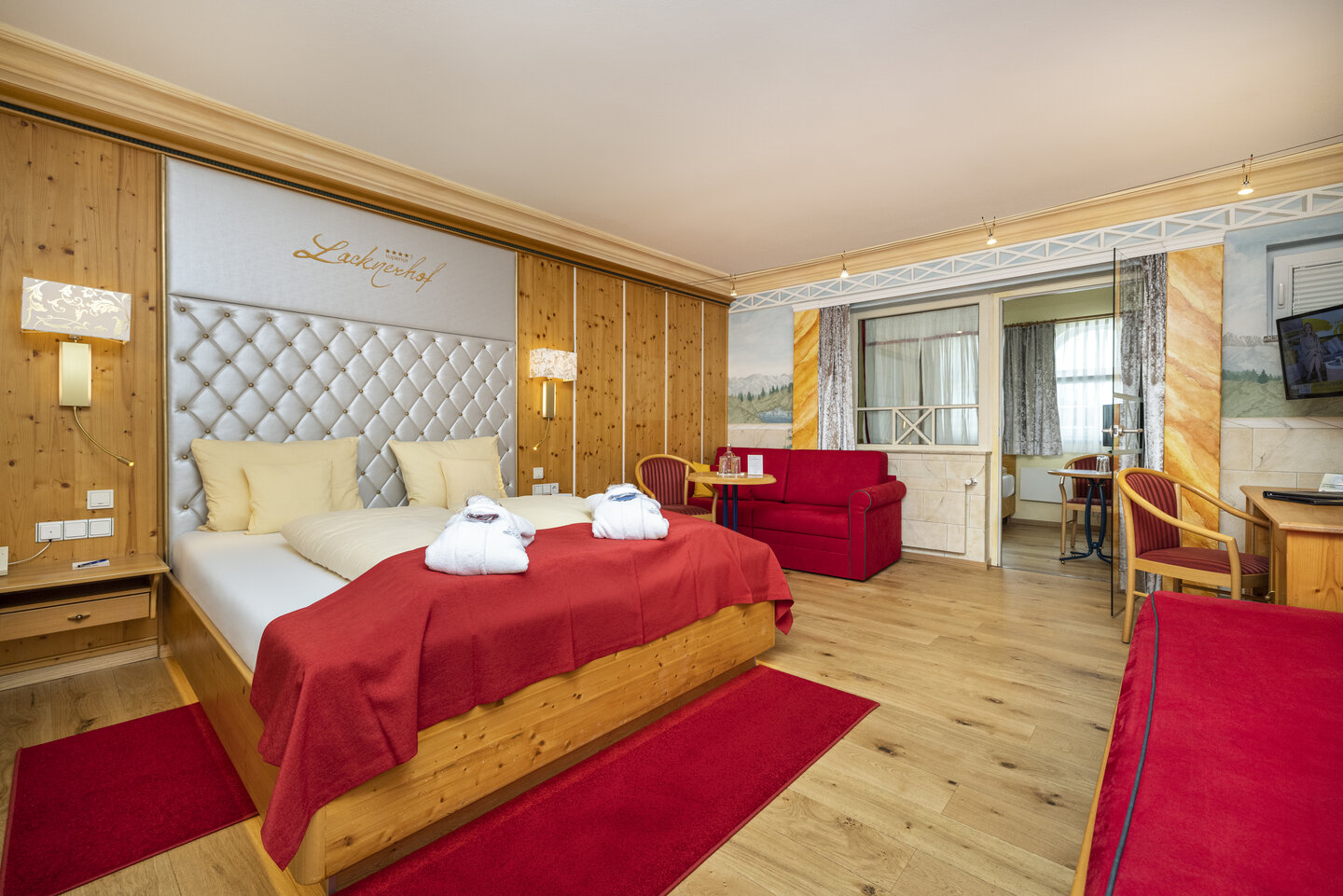 Zimmer im Schlosshotel Lacknerhof in Flachau