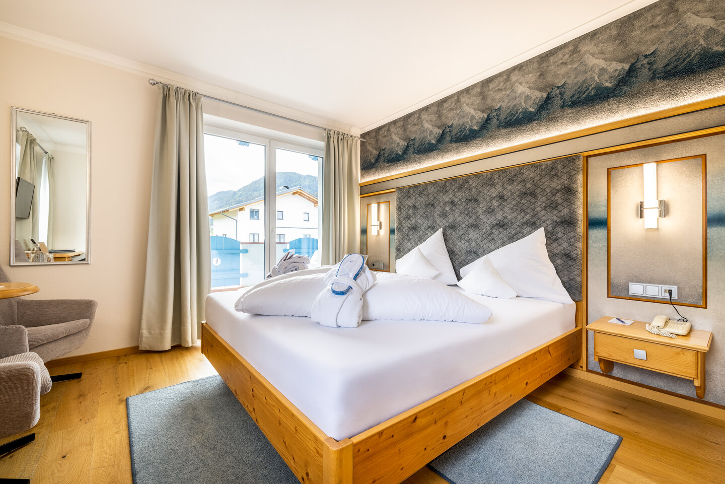 Zimmer im Schlosshotel Lacknerhof in Flachau