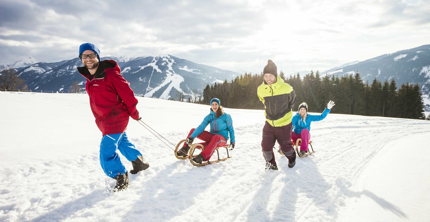 Tobogganing in Flachau