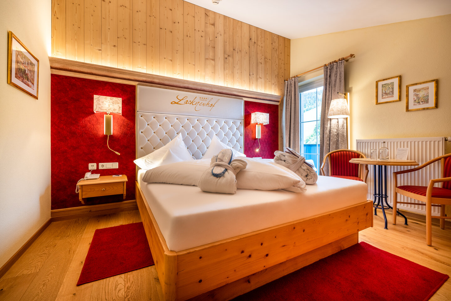 Zimmer im Schlosshotel Lacknerhof in Flachau