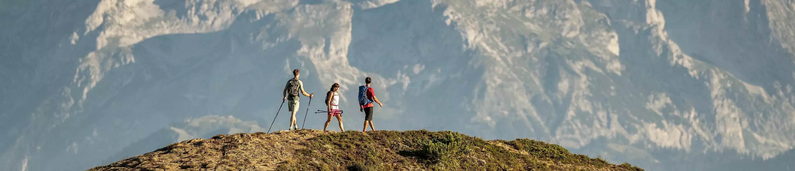 Bergpanorama in Flachau im Salzburger Land