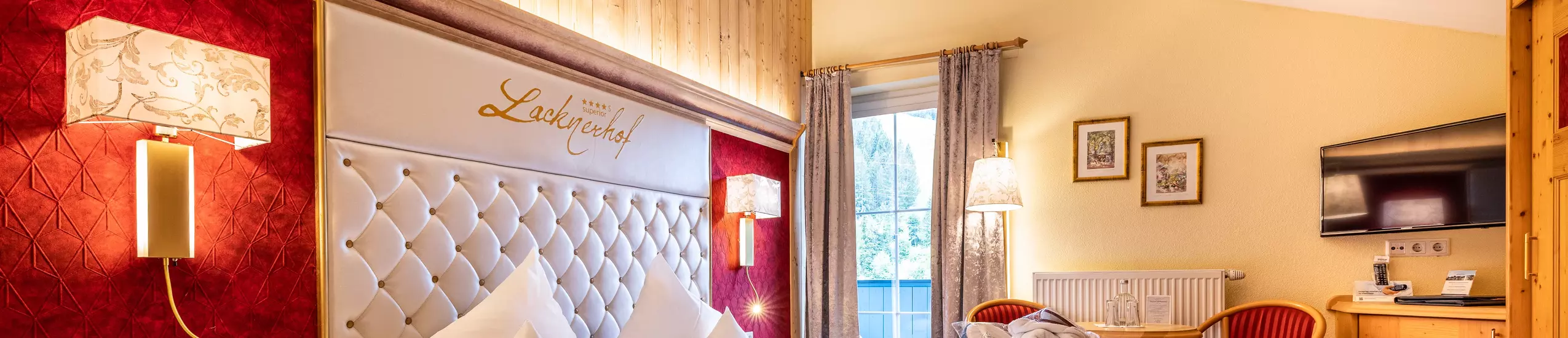 Zimmer im Schlosshotel Lacknerhof in Flachau