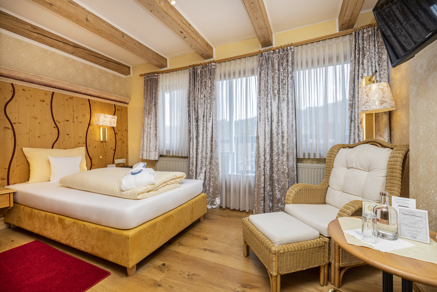 Zimmer im Schlosshotel Lacknerhof in Flachau