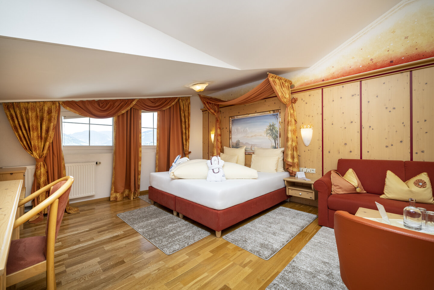 Zimmer im Schlosshotel Lacknerhof in Flachau