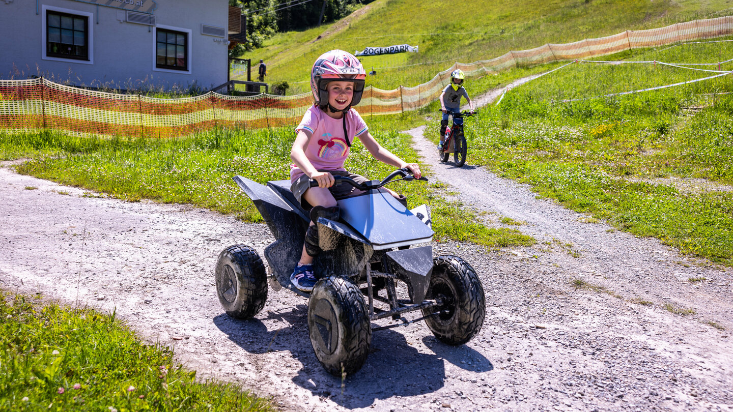 E-Quad im Lucky's Erlebnispark Flachau