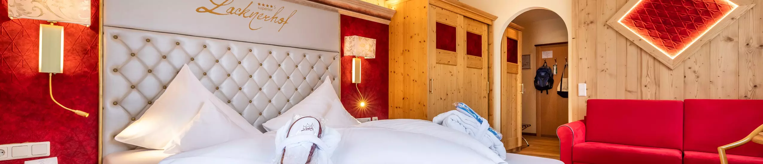 Zimmer im Schlosshotel Lacknerhof in Flachau