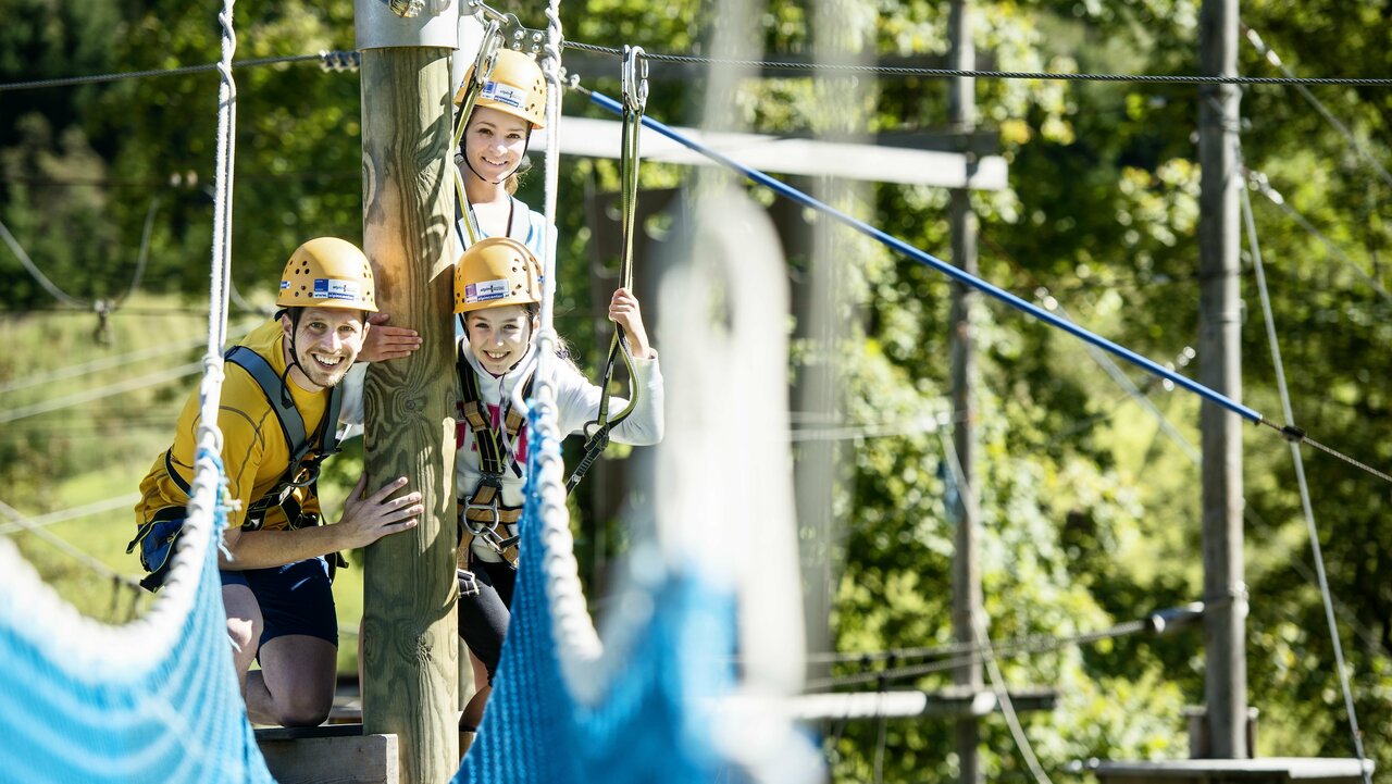 Hochseilgarten in Flachau